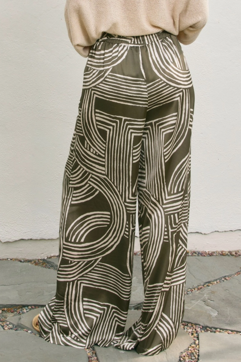 •ESCHER• wide leg pants