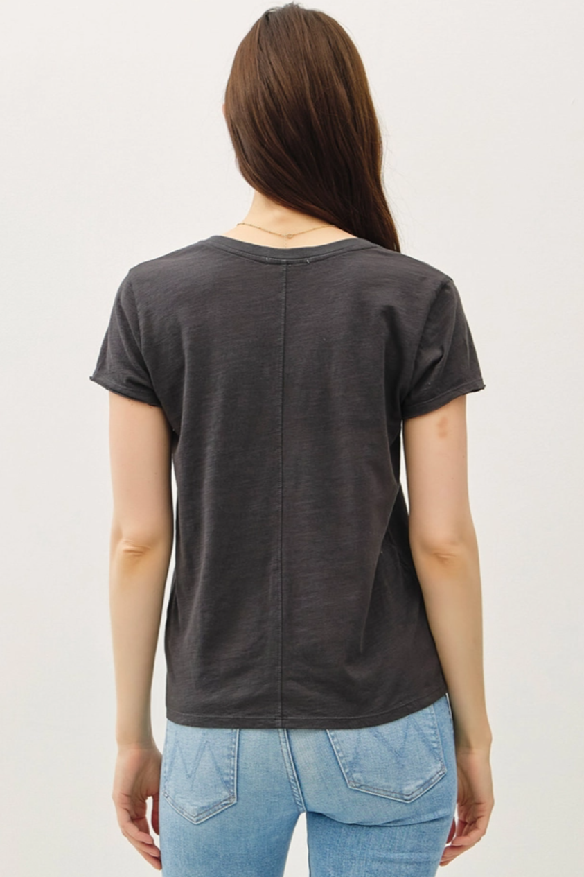 •SELMA• slub knit tee