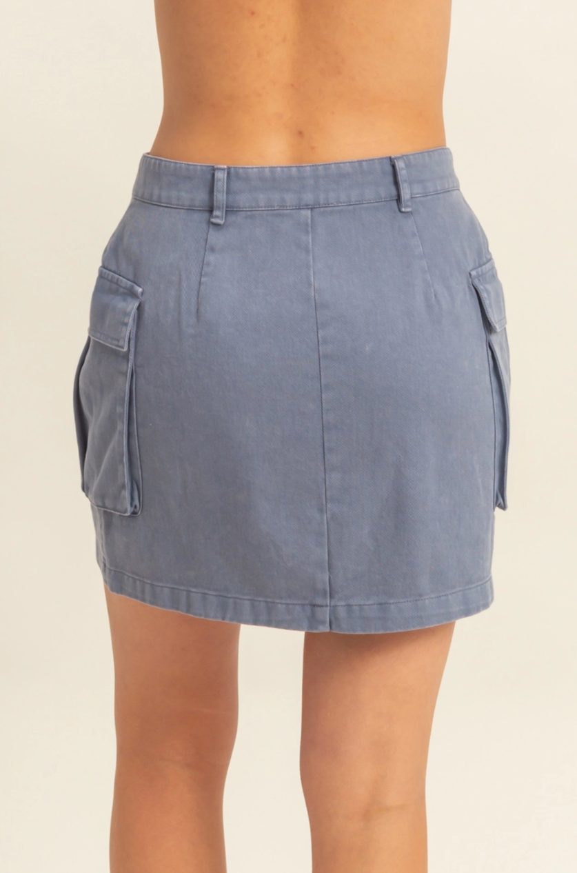 •SYDNEY• cargo mini skirt