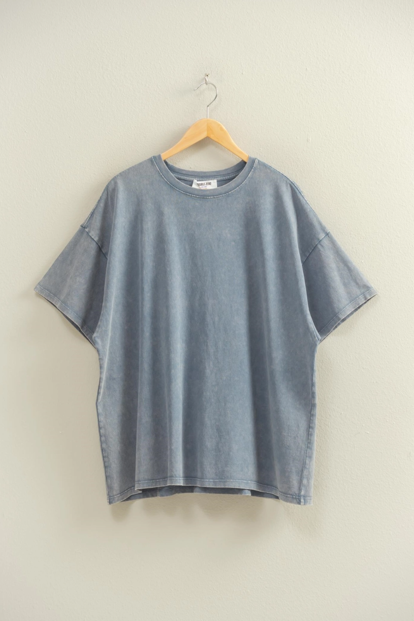 •JUDE• mineral washed oversized tee