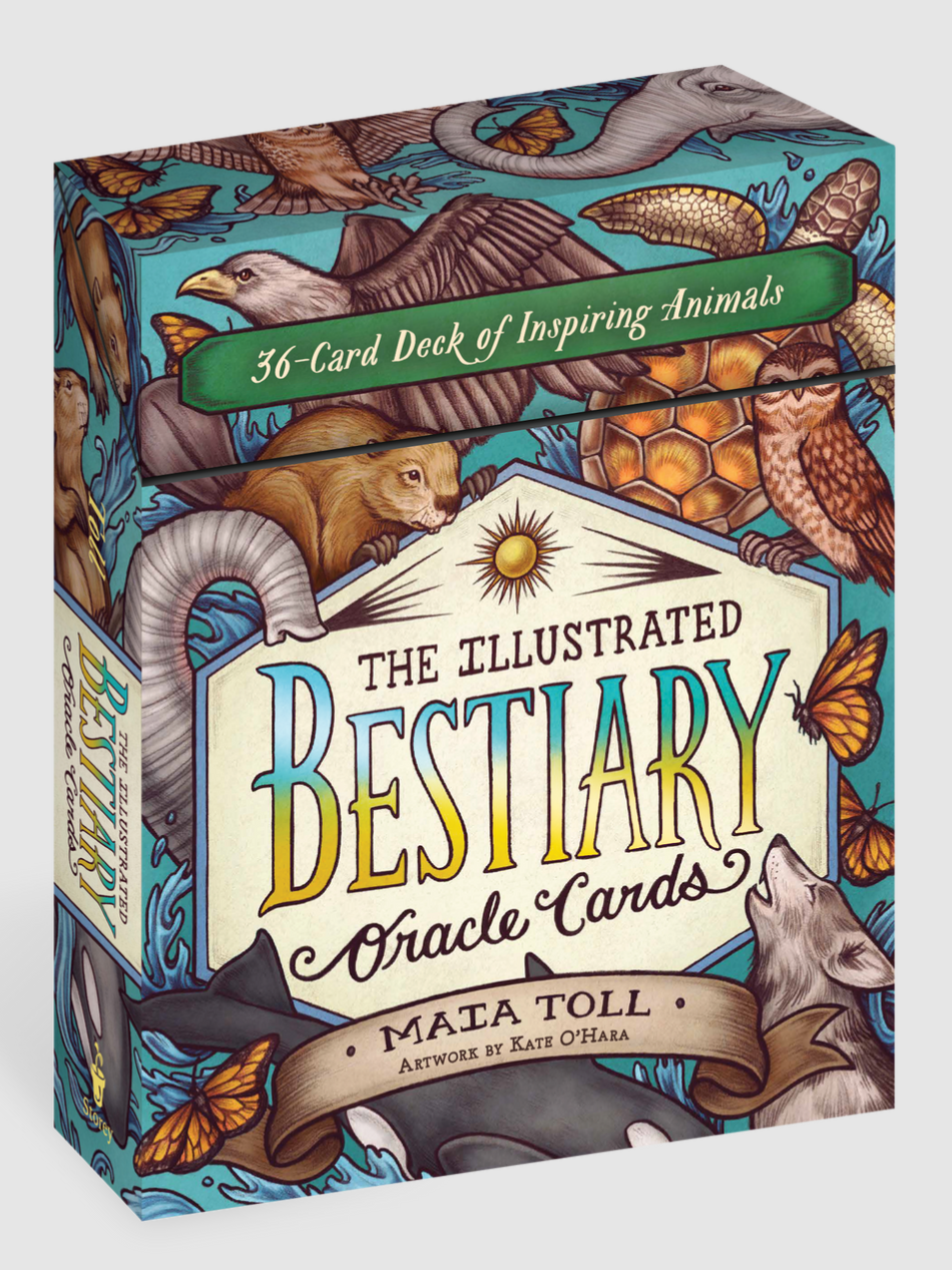 •THE ILLUSTRATED BESTIARY• oracle deck