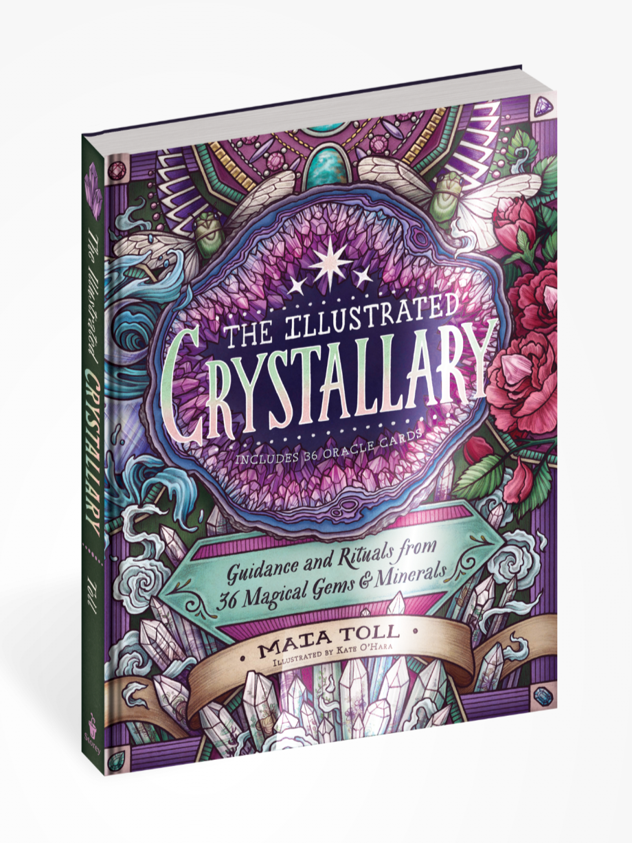 •THE ILLUSTRATED CRYSTALLARY• hardcover book