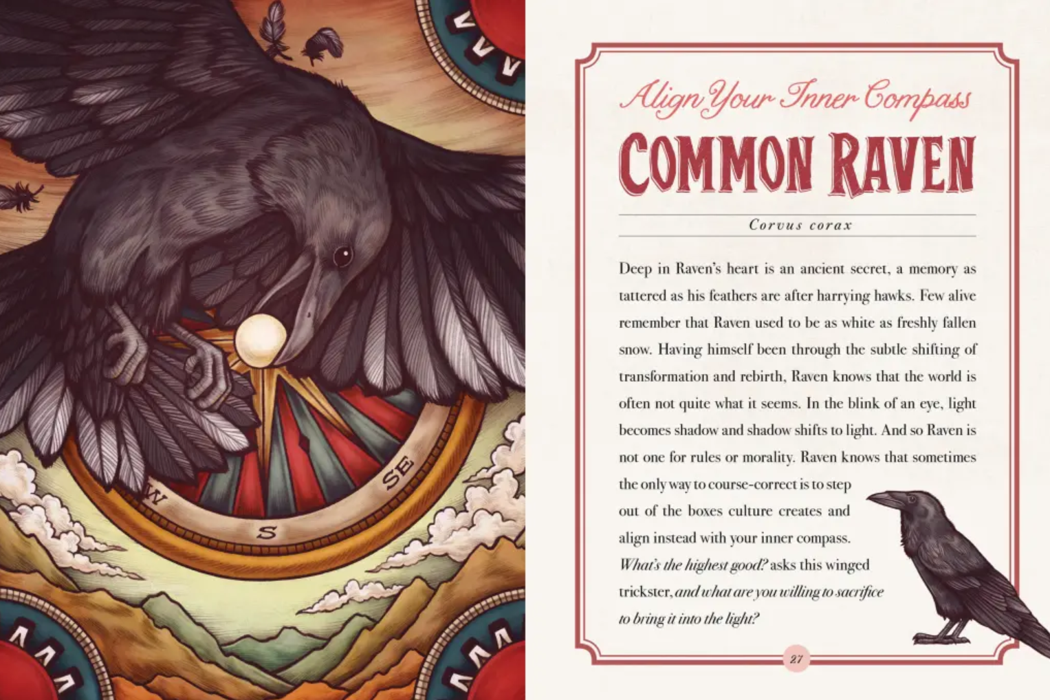 •THE ILLUSTRATED BESTIARY• hardcover book