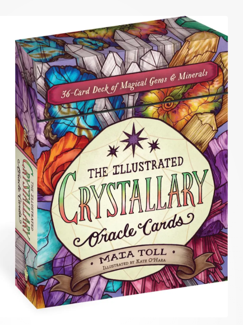 •THE ILLUSTRATED CRYSTALLARY• oracle deck