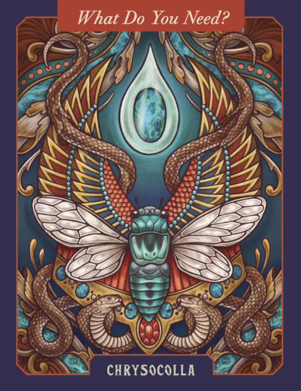 •THE ILLUSTRATED CRYSTALLARY• oracle deck