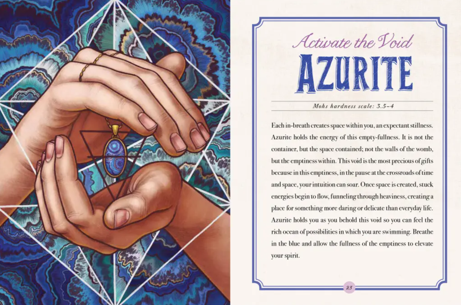 •THE ILLUSTRATED CRYSTALLARY• hardcover book
