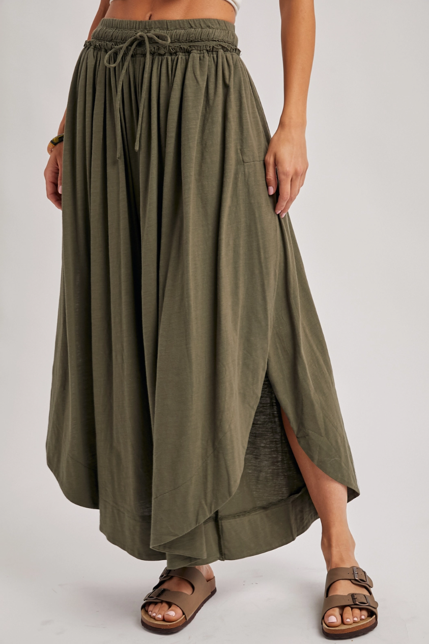 •WILLOW• flowy wide leg tulip pants
