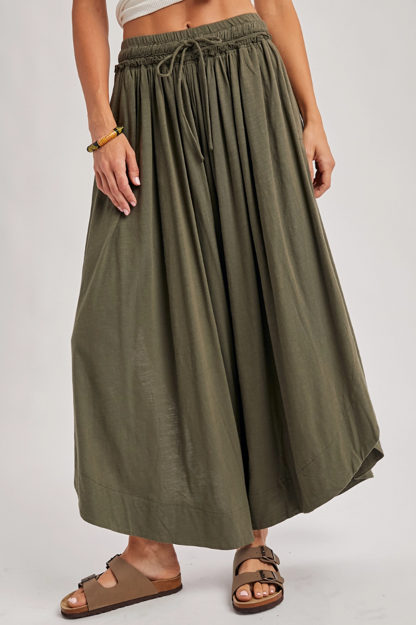 •WILLOW• flowy wide leg tulip pants