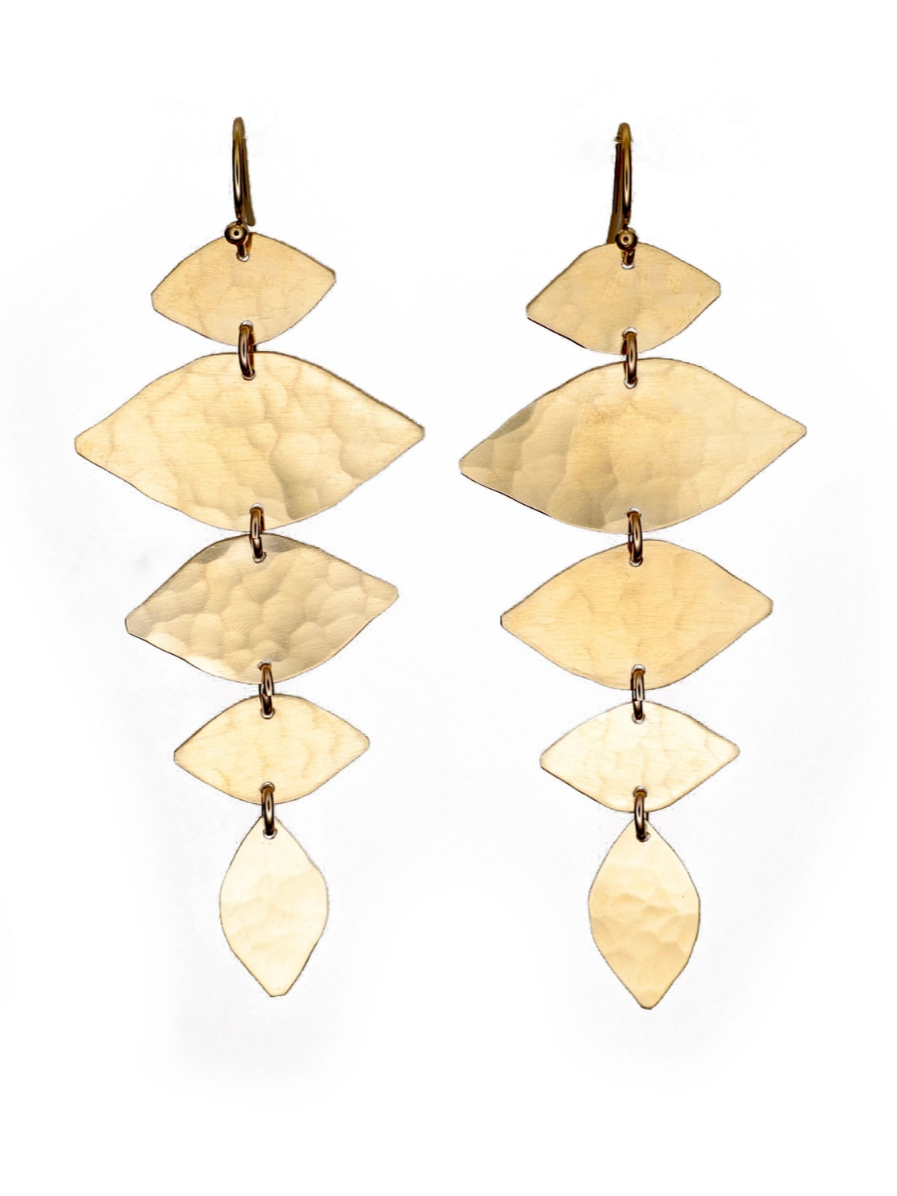 •ALANA• gold dangle earrings
