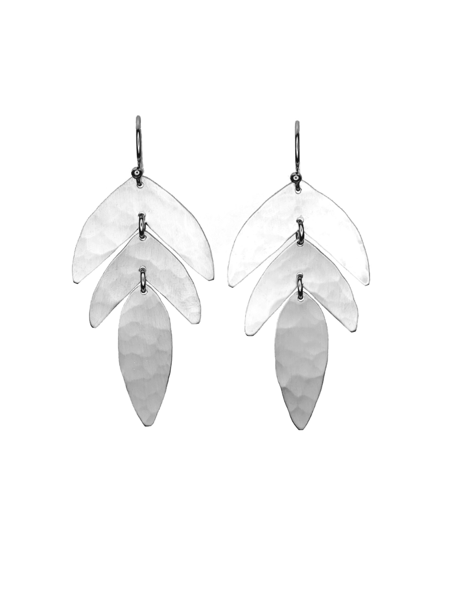 •PALMITA• silver dangle earrings