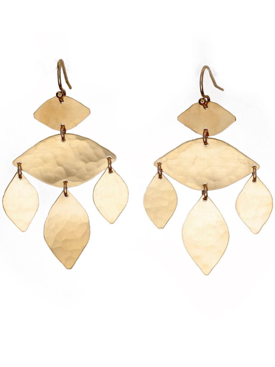 •PALOMA• gold dangle earrings