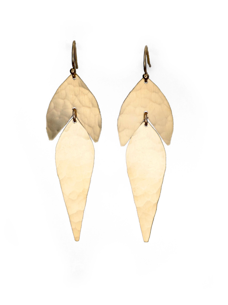 •SUNI• gold dangle earrings