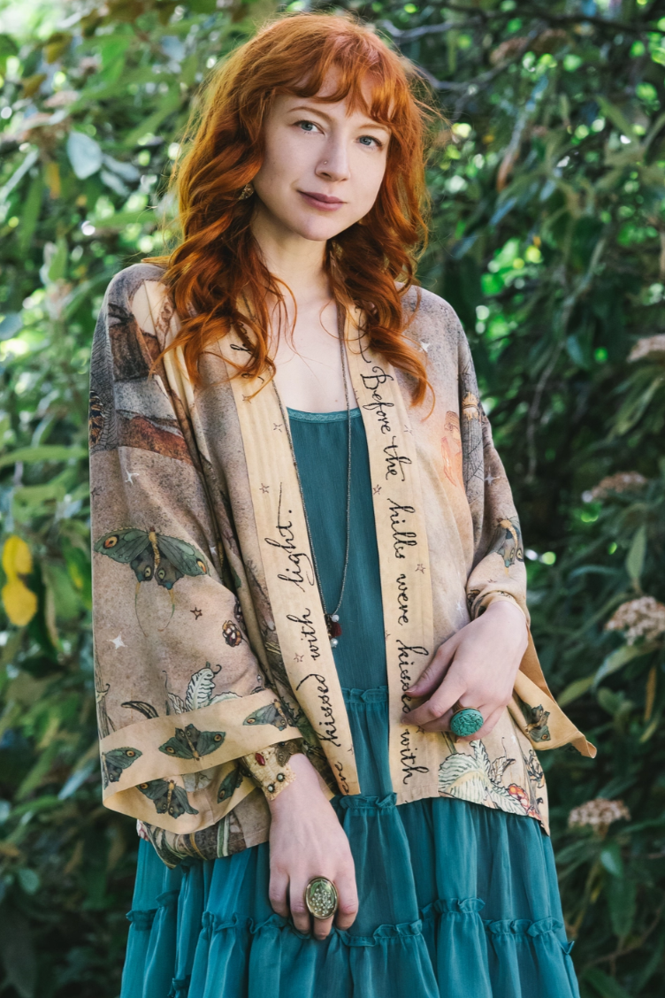 •LOVELIGHT• cropped bamboo cardigan