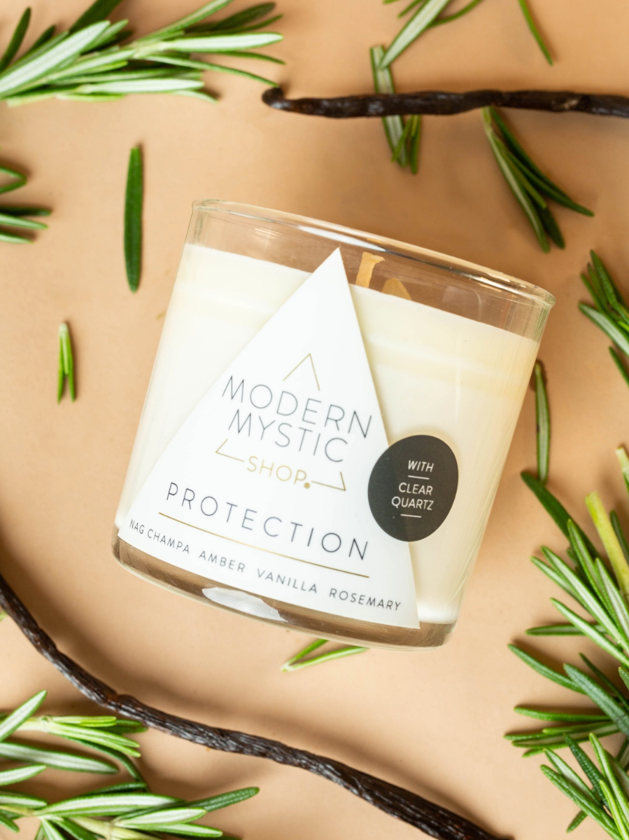 •INTENTION• crystal candles