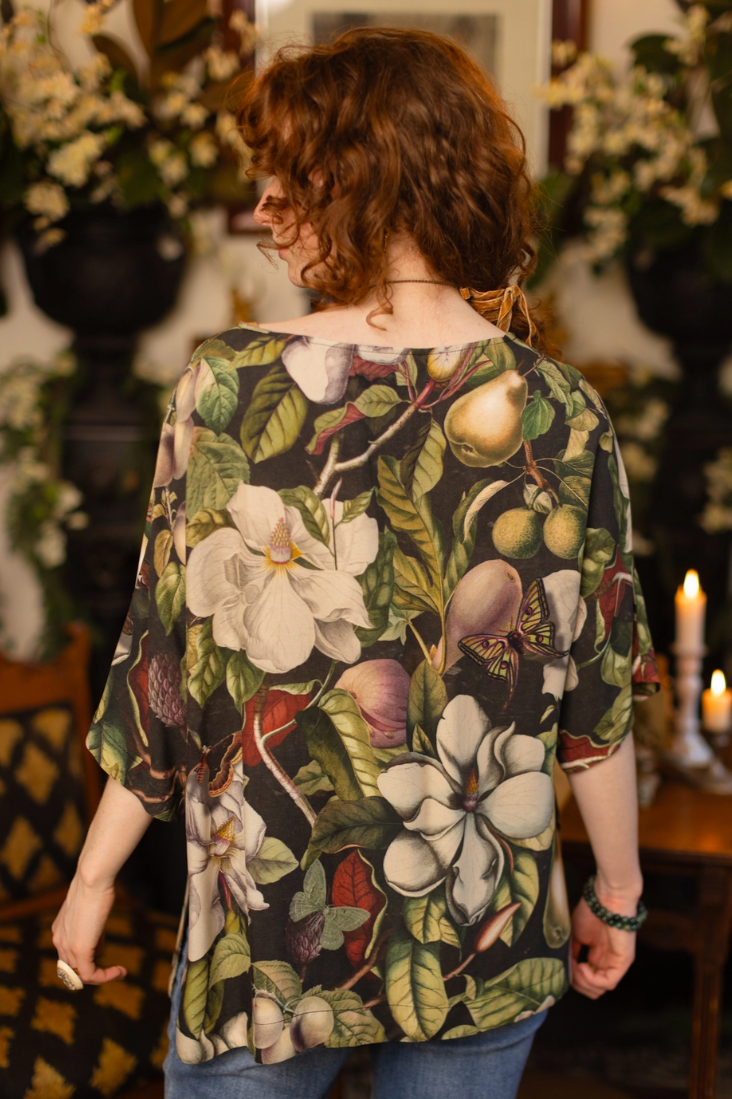 •FLEUR DE LUNE• bamboo tunic tee