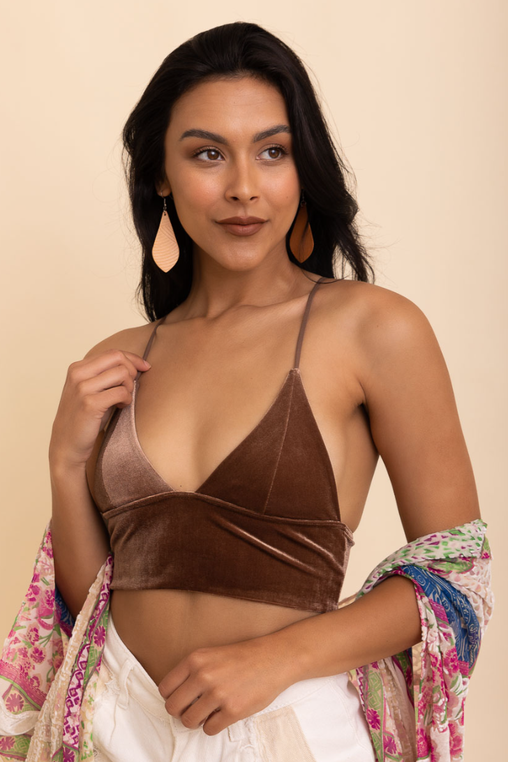 •THORA• velvet longline brami