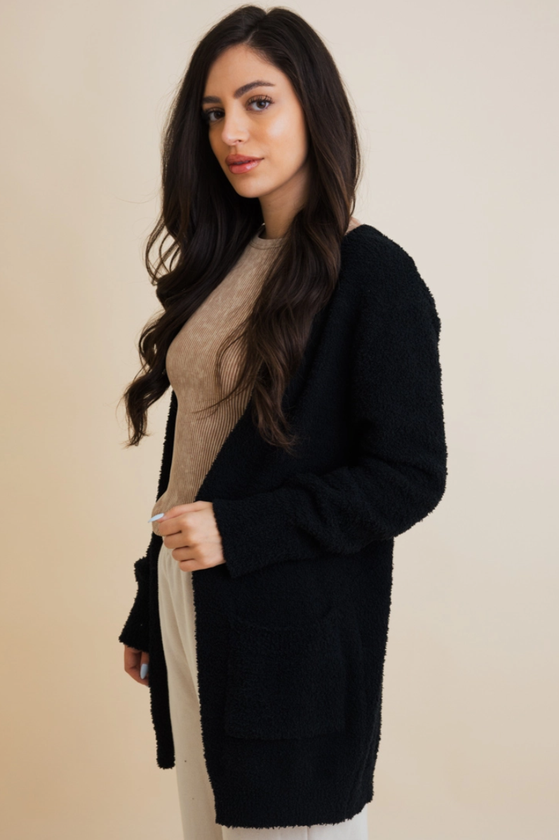 •AGNES• soft boucle cardigan