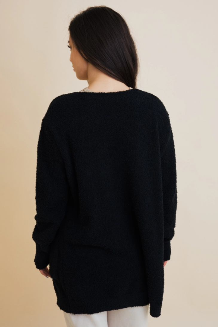 •AGNES• soft boucle cardigan