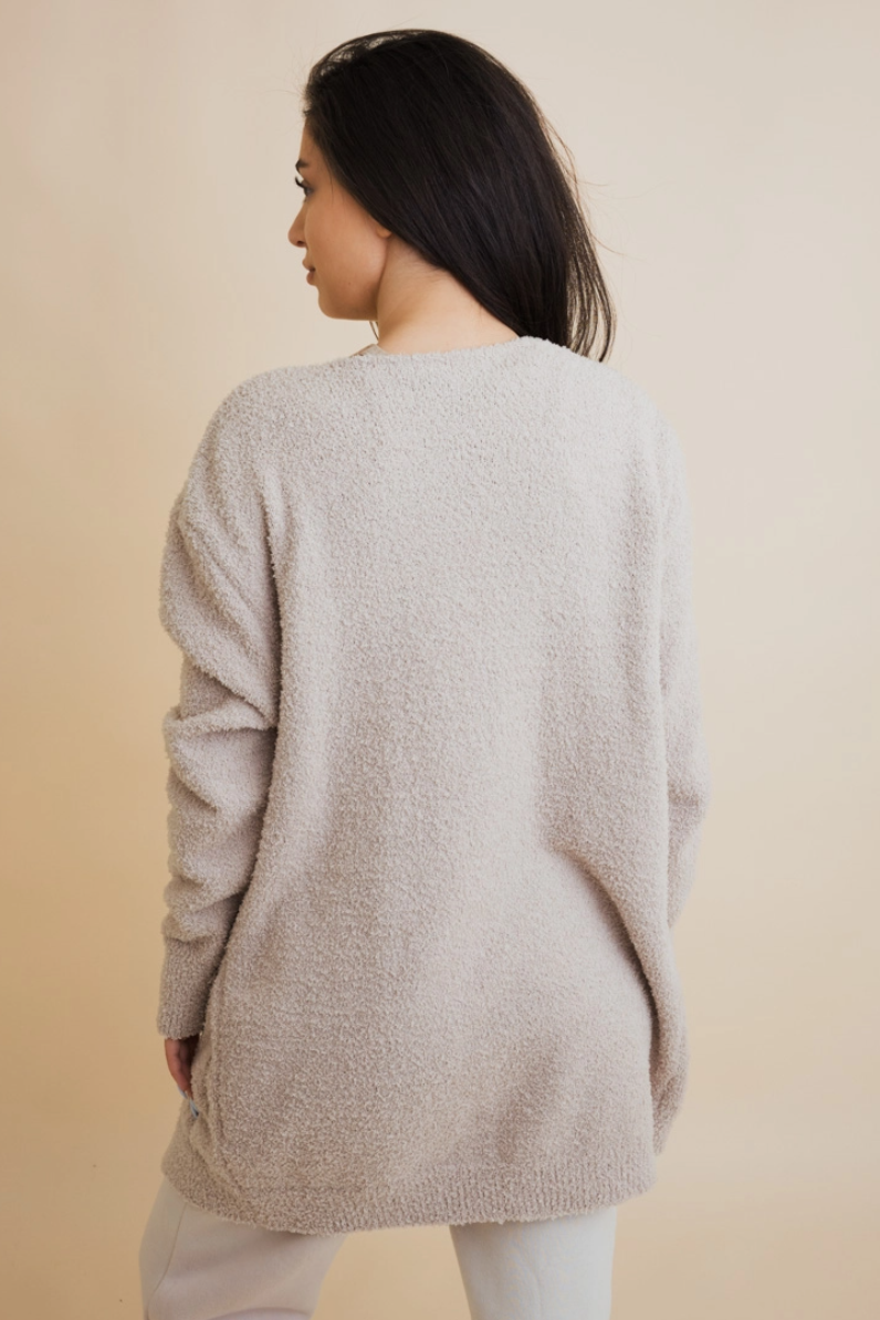 •AGNES• soft boucle cardigan