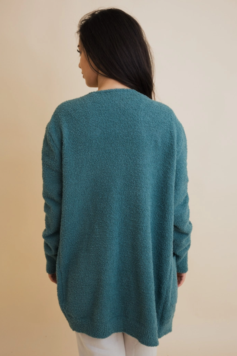 •AGNES• soft boucle cardigan