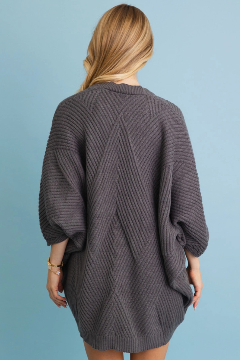 •DAVINA• ribbed knit cardigan