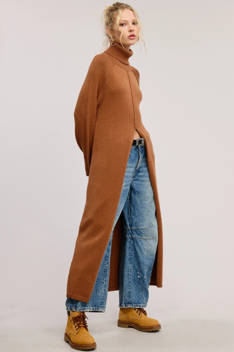 •GWEN• turtleneck sweater tunic