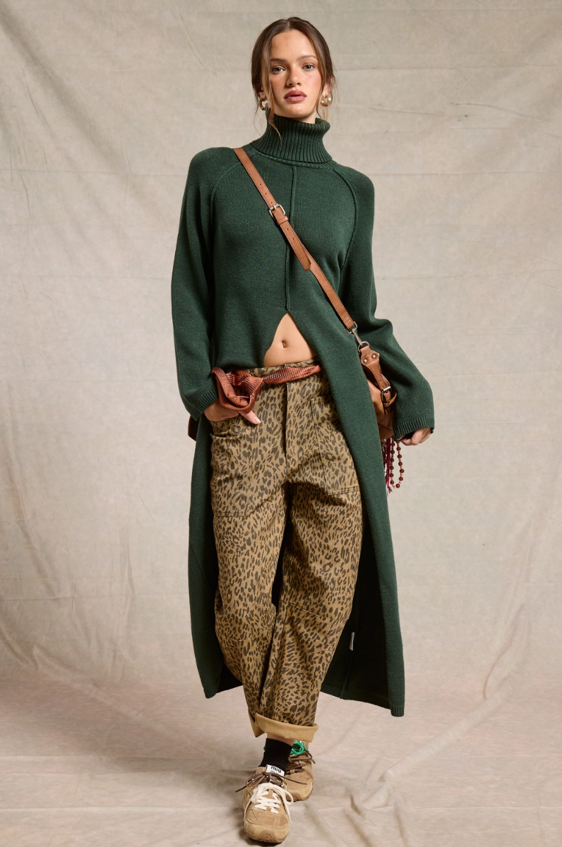 •GWEN• turtleneck sweater tunic