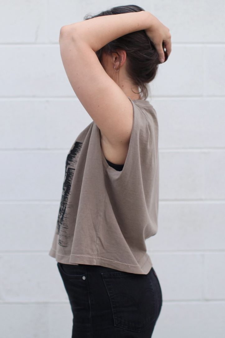 •CANYON• heavyweight cotton muscle tee (USA)