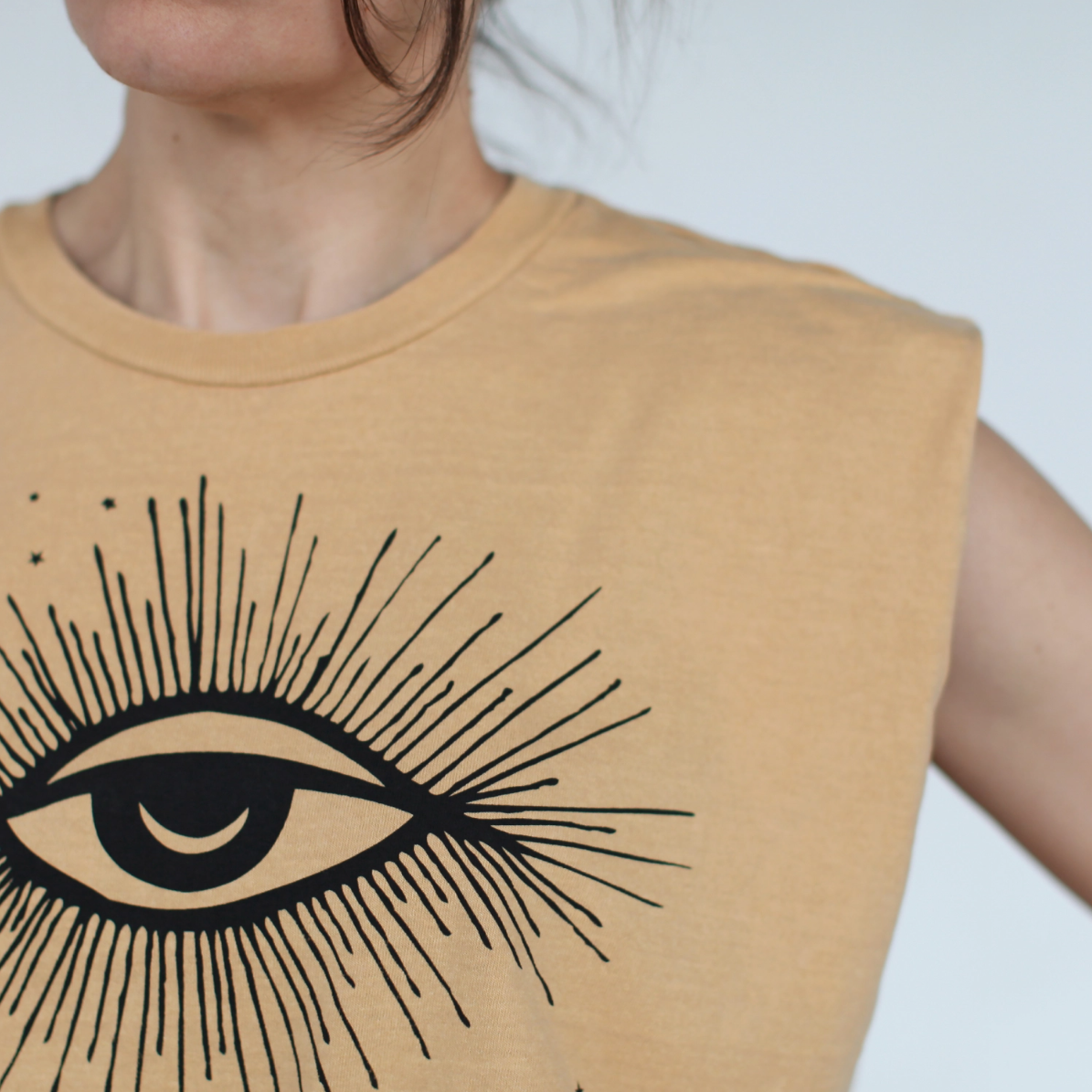 •HEX• heavyweight cotton muscle tee (USA)