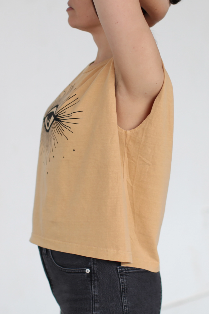 •HEX• heavyweight cotton muscle tee (USA)
