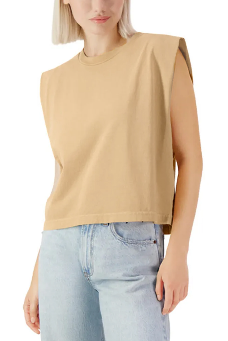 •TANGLE SNAKES• cotton muscle tee (USA)