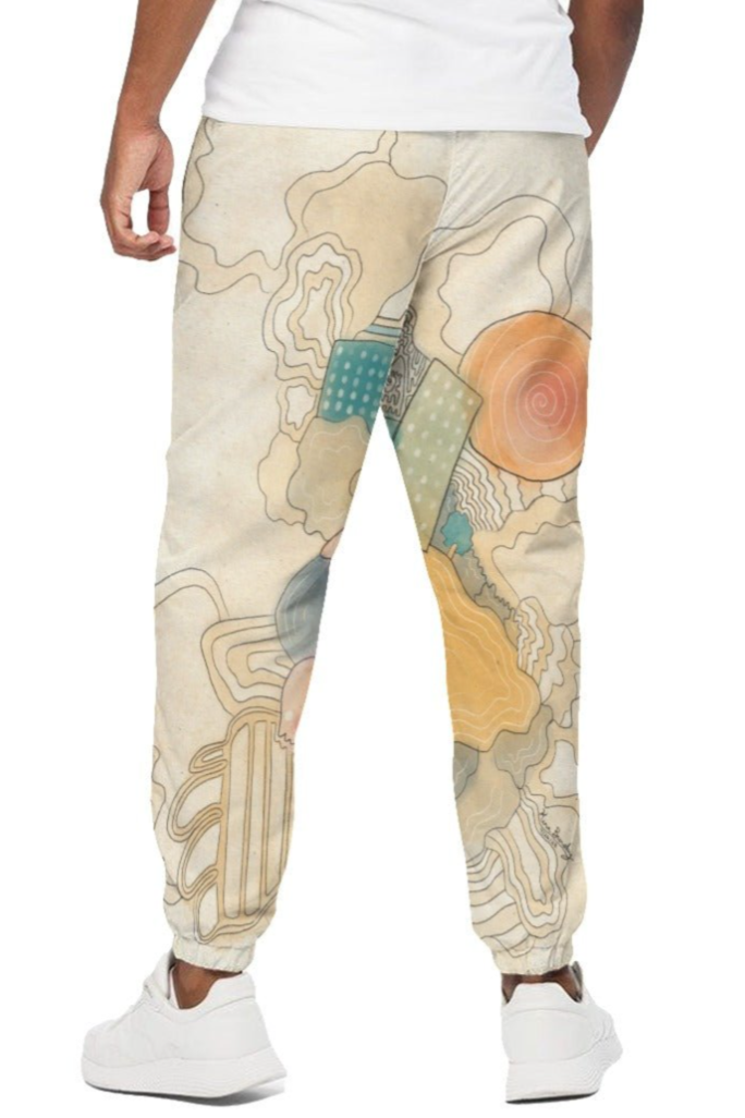 •AS ABOVE, SO BELOW• locally designed abstract unisex sweatpants