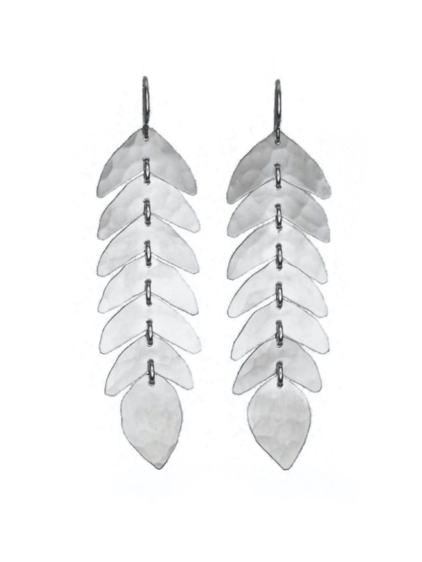 •CAMILLE• silver dangle earrings