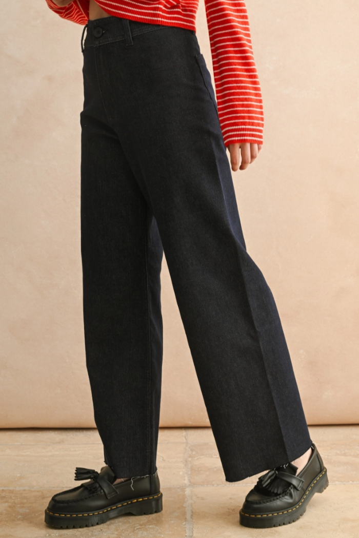 •MASON• straight wide leg denim pants