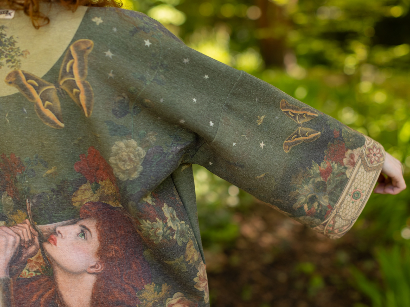 •THE MESSENGER• fleece lined cottage cardigan