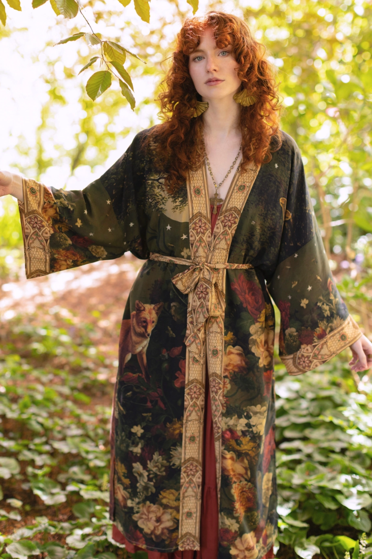 •THE MESSENGER• duster style bamboo cardigan