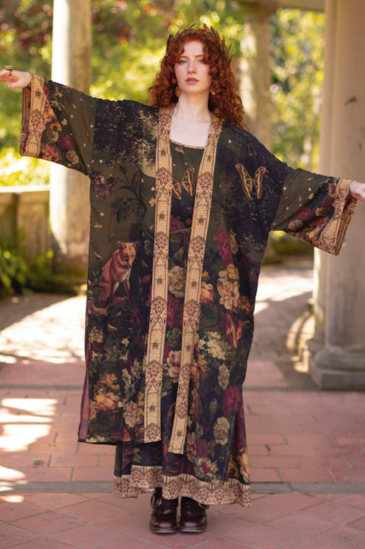 •THE MESSENGER• duster style bamboo cardigan