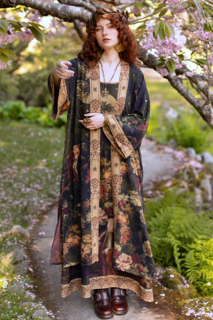 •THE MESSENGER• duster style bamboo cardigan