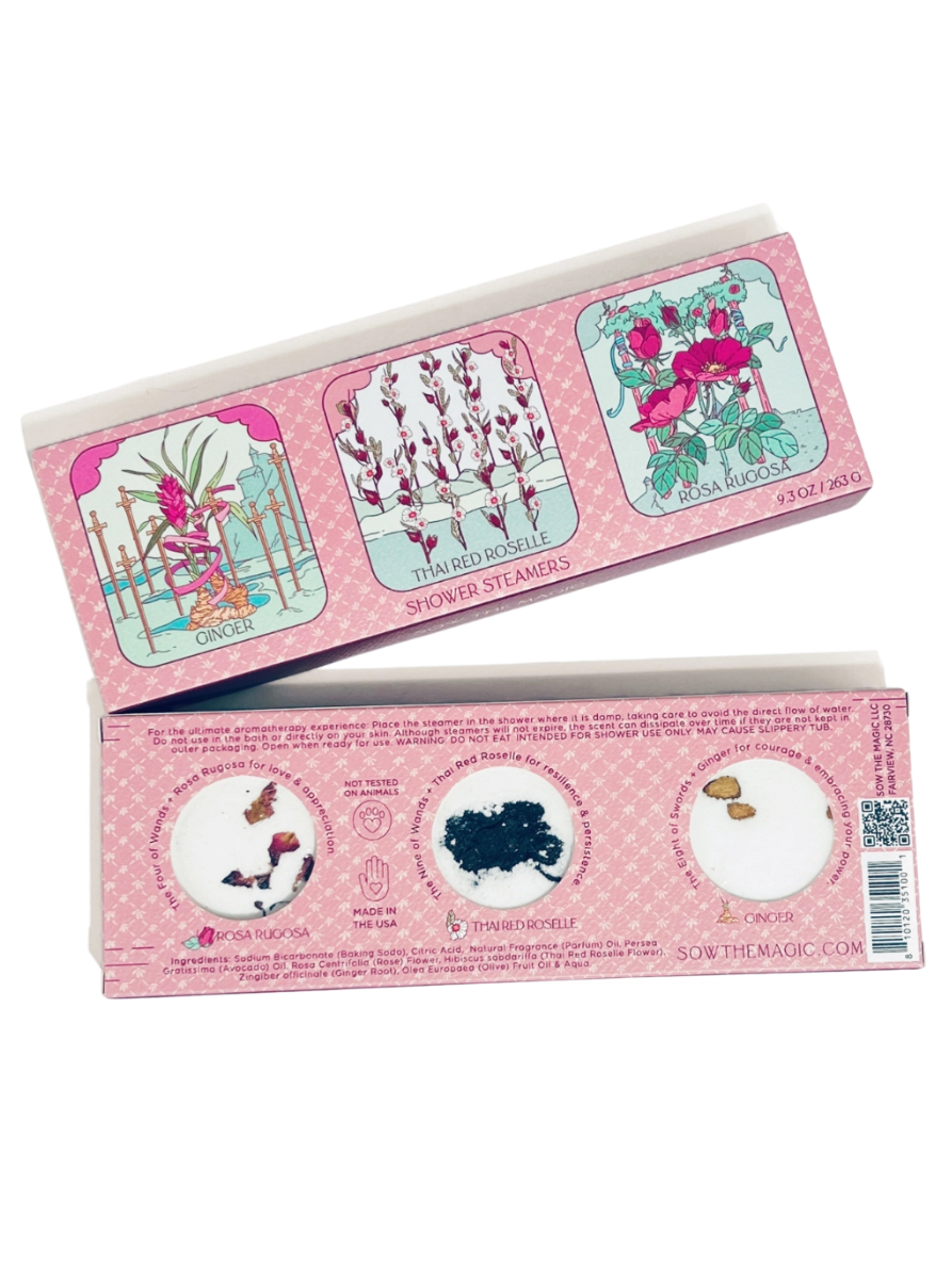 •BOTANICAL• tarot shower steamers mix pack