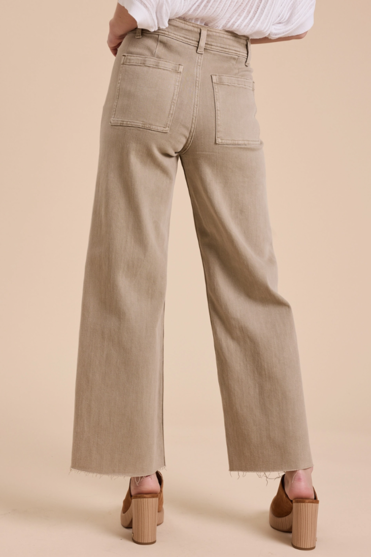 •ALBA• straight leg denim pants