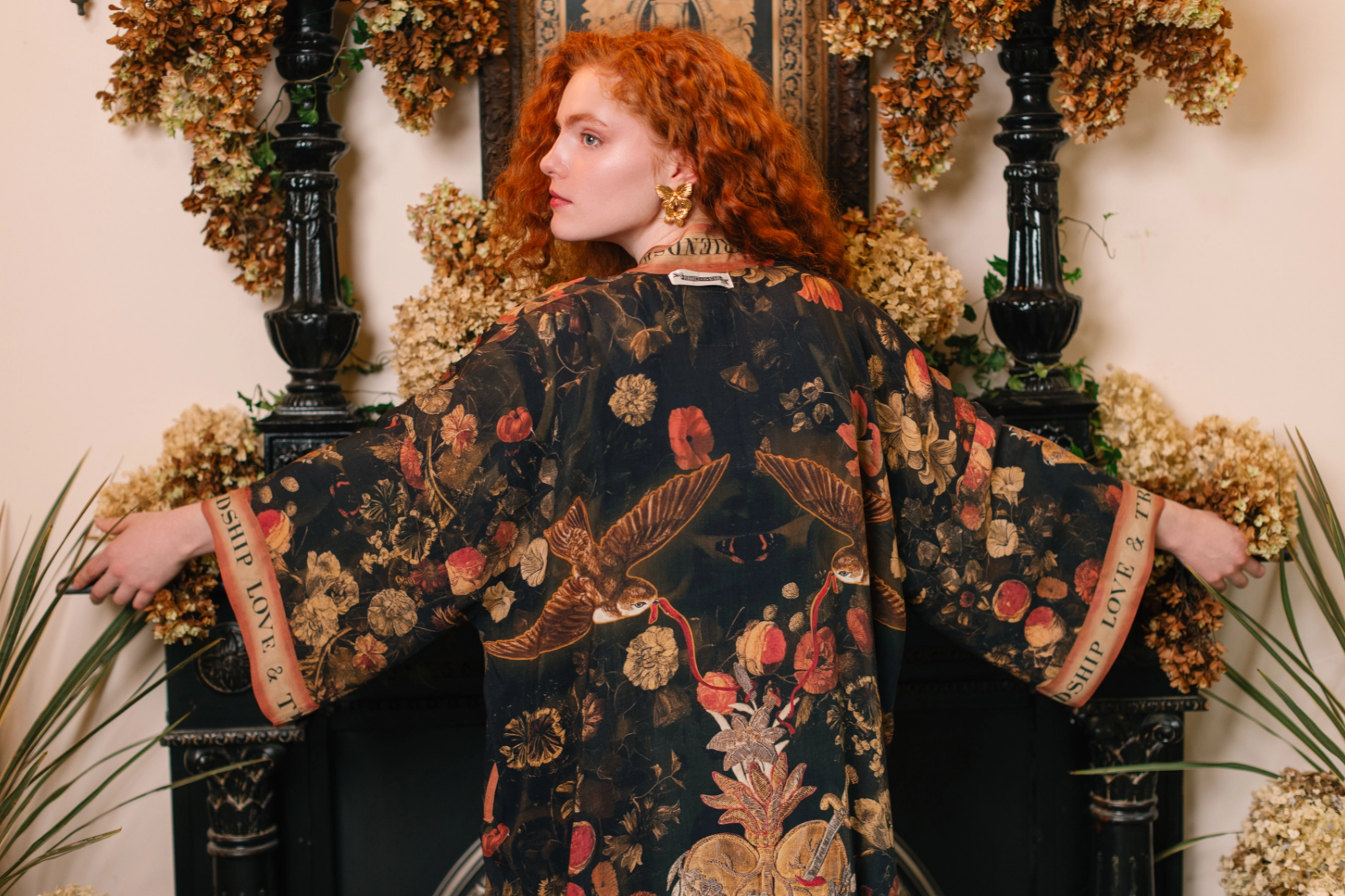 •HEART OF GOLD• duster style bamboo cardigan