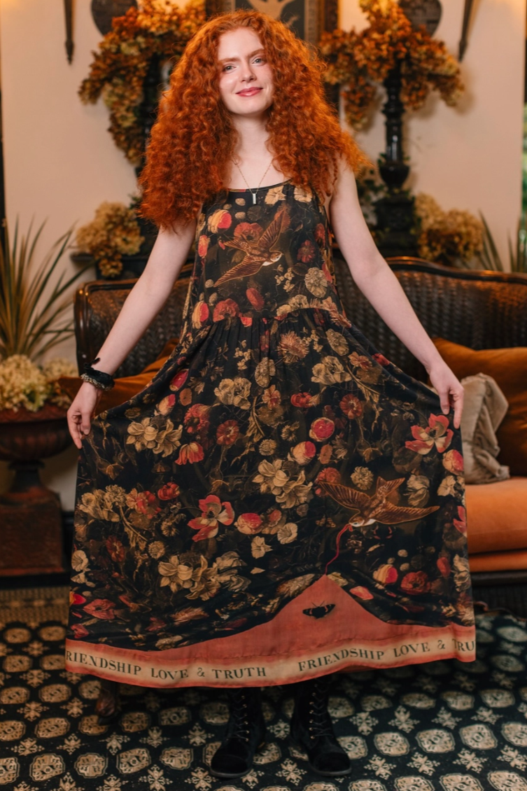 •HEART OF GOLD• reversible dress