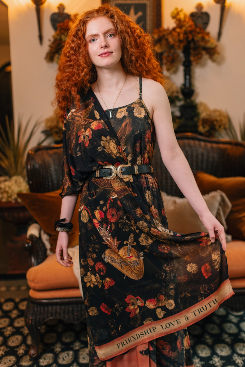 •HEART OF GOLD• bamboo scarf