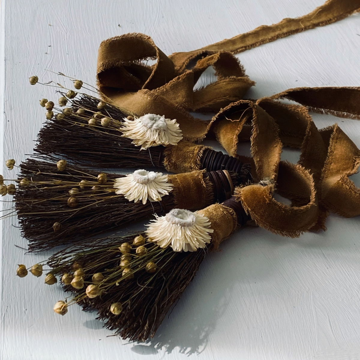 •AUTUMNAL ABUNDANCE• witchy besom broom