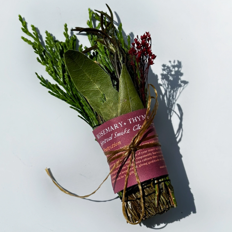 •ROSEMARY + THYME• smoke cleansing bundle