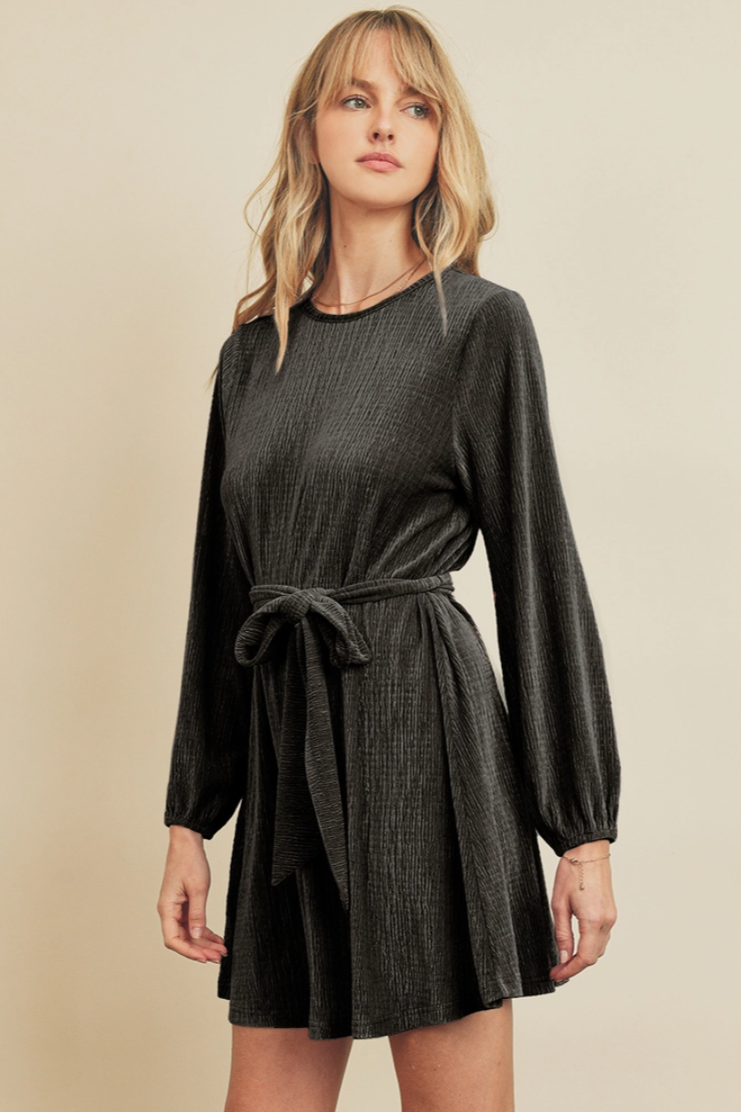 •OLIVIA• velvet tunic dress