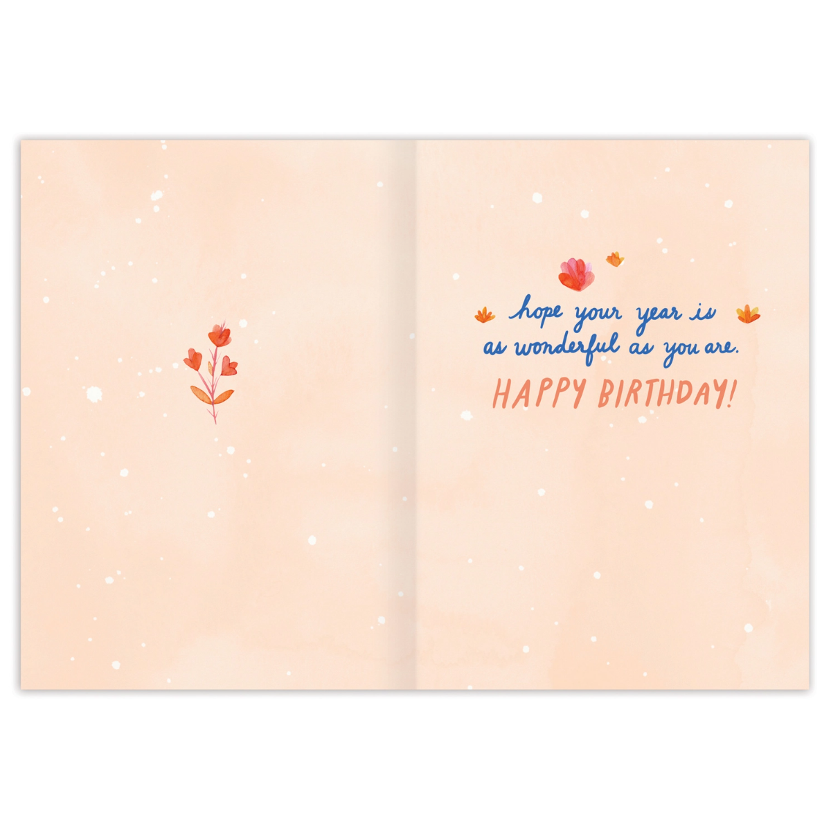 •BEAUTIFUL WISHES - FLORAL• birthday card