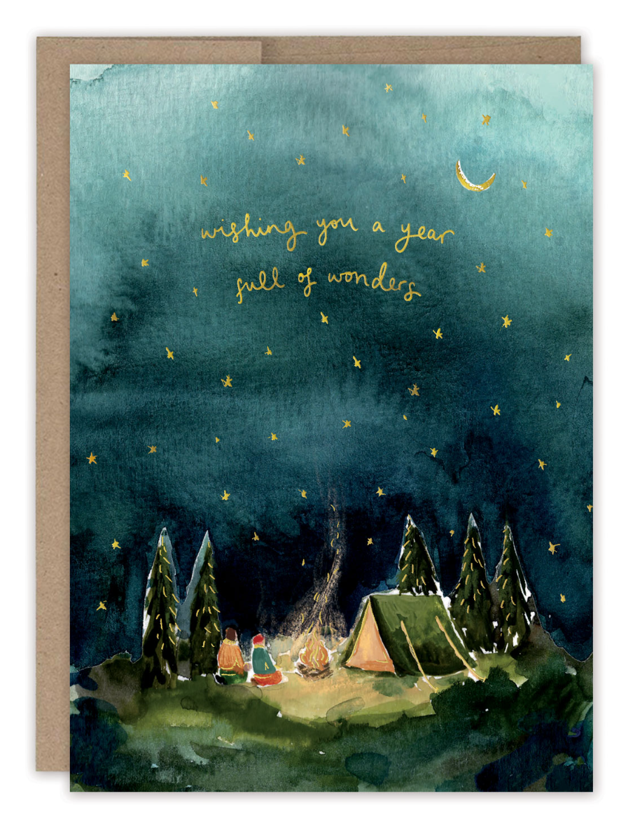 •STARRY CAMP• birthday card