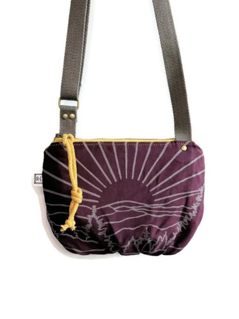 •DATE PURSE - ROAN• waxed canvas crossbody