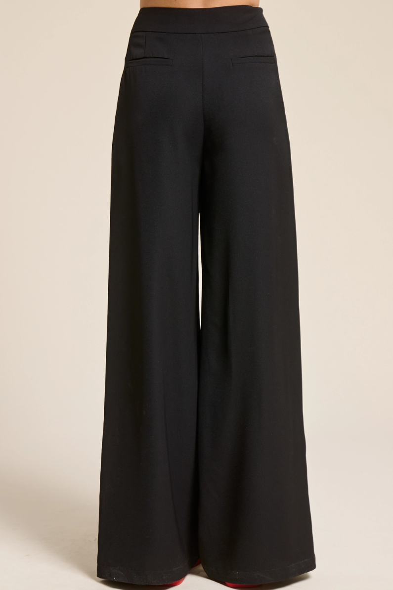 •BROOKE• pleated wide leg pants
